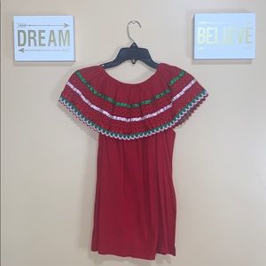 Off Shoulder Mexican Top